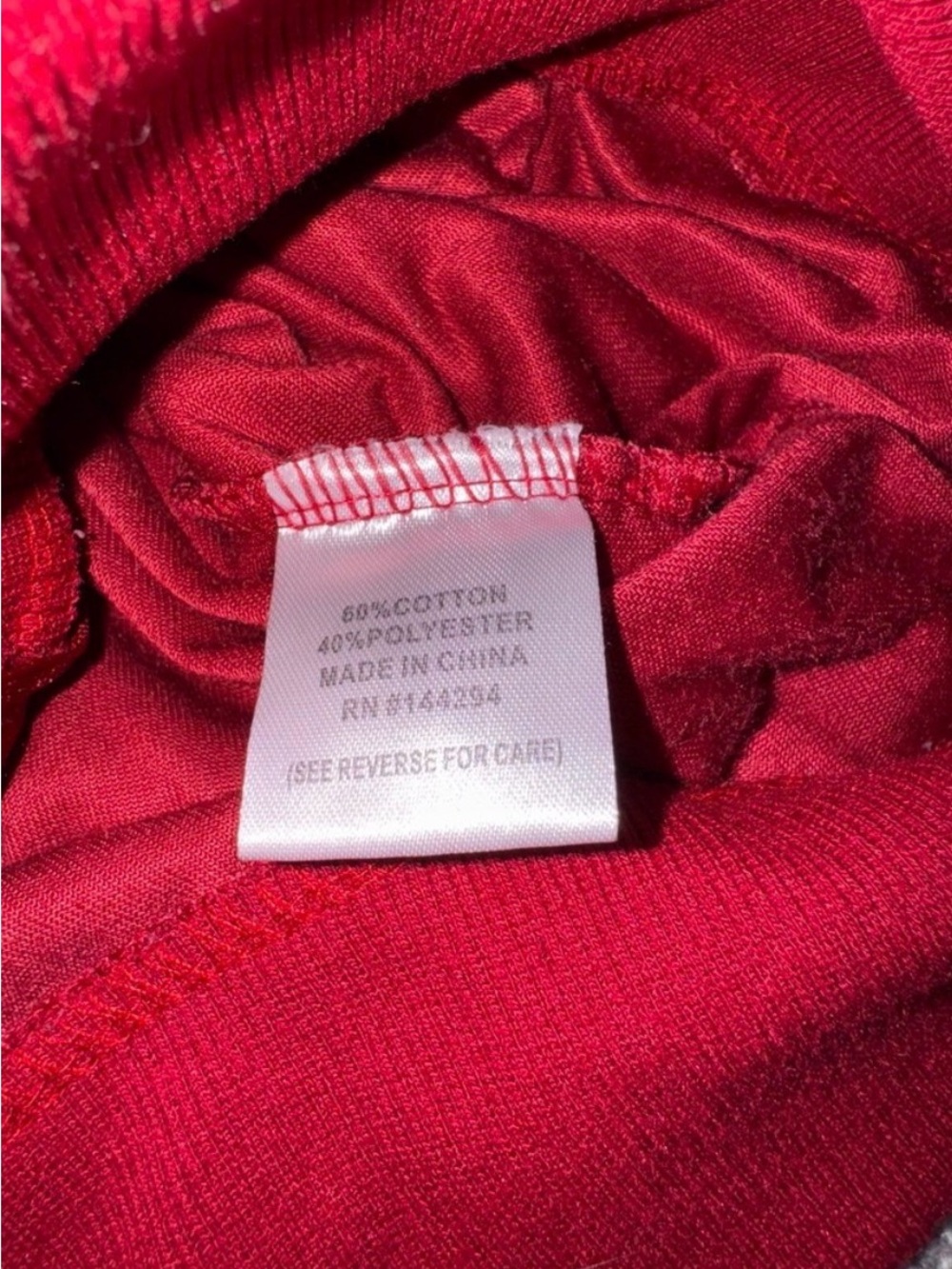 TRACKSUIT Red Velour Zip Hoodie & Drawstring Sweatpants Soft Lux Chic Streetwear - Picture 9 of 14